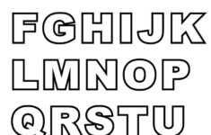 Free Uppercase Alphabet Printables Printable Alphabet Letters