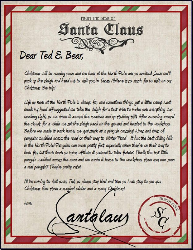 How Cool You Can Get official North Pole Mail From Santa Claus Make 