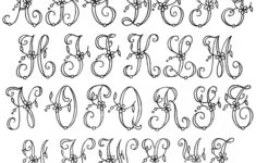 Initial designs 1 Vintage Embroidery Transfers Embroidery Patterns