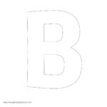 Large Alphabet Stencils Freealphabetstencils Free Printable