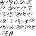Large Letters Fancy Font Lettering Alphabet Lettering Alphabet