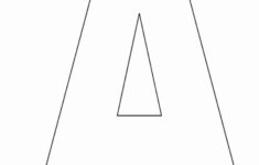 Letter A Printable Inspirational Printable Alphabet Letter Templates