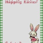 Letter From The Easter Bunny Easter Bunny Template Bunny Templates