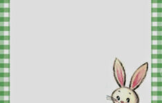 Letter From The Easter Bunny Easter Bunny Template Bunny Templates