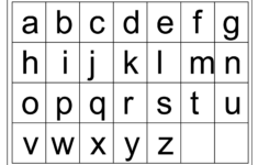 Lower Case Alphabet High Quality Kiddo Shelter Alphabet And Numbers