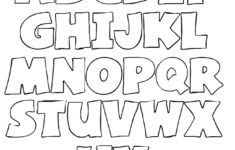 Mixer Printable Alphabets