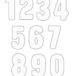 Numbers Clipart Image 20 Lettering Alphabet Alphabet Templates Clip Art