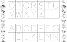 Oodles Of Letter And Number Tracing Sheets