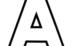 Outline Letters Uppercase PreKinders