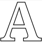Printable Letter A Coloring Page Use This Printable Letter A Coloring