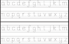 Printable Letter To Trace Activity Shelter