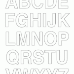 Printable Letters Cut Out 7 Best Images Of Free Printable Alphabet