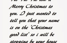 Santa Letter