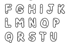 Simple Alphabet Worksheet To Print Lettering Alphabet Alphabet