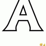 Standard Letter Printables Free Alphabet Coloring Page Numbers
