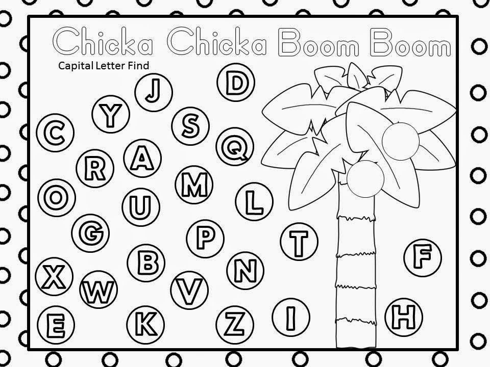 Teach Child How To Read Chicka Chicka Boom Boom Free Printable Worksheets