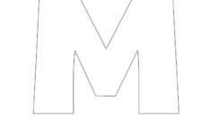 Template Alphabet Letters Large And Big Letter Printable Stencils A To