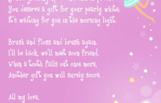 Tooth Fairy Letter Free Printable Elfster