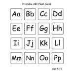 Upper And Lower Case Alphabet Letters Printable Preschool Three
