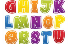 Uppercase Alphabet Letters Templates Activity Shelter