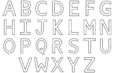Whole Alphabet Coloring Pages Free Printable Coloring Home