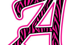 Zebra Print Letters Printable ClipArt Best ClipArt Best